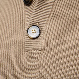 Lilian - Maglione da uomo con design a bottoni