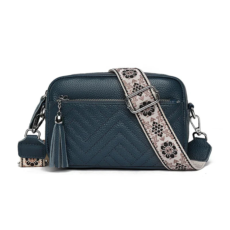 Bianca | Borsa a tracolla in pelle raffinata