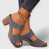 SHARA | Sandali ortopedici con tacco a blocco