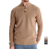 Lilian - Maglione da uomo con design a bottoni