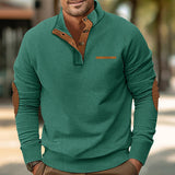 Davenport –  Pullover a mezze bottoni con tasca