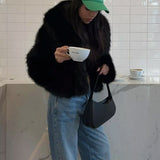 Cappotto in Pelliccia Sintetica Jenna