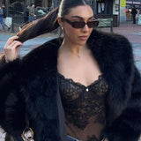 Cappotto in Pelliccia Sintetica Jenna