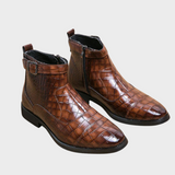 Dylan | Stivaletti con fibbia in similpelle