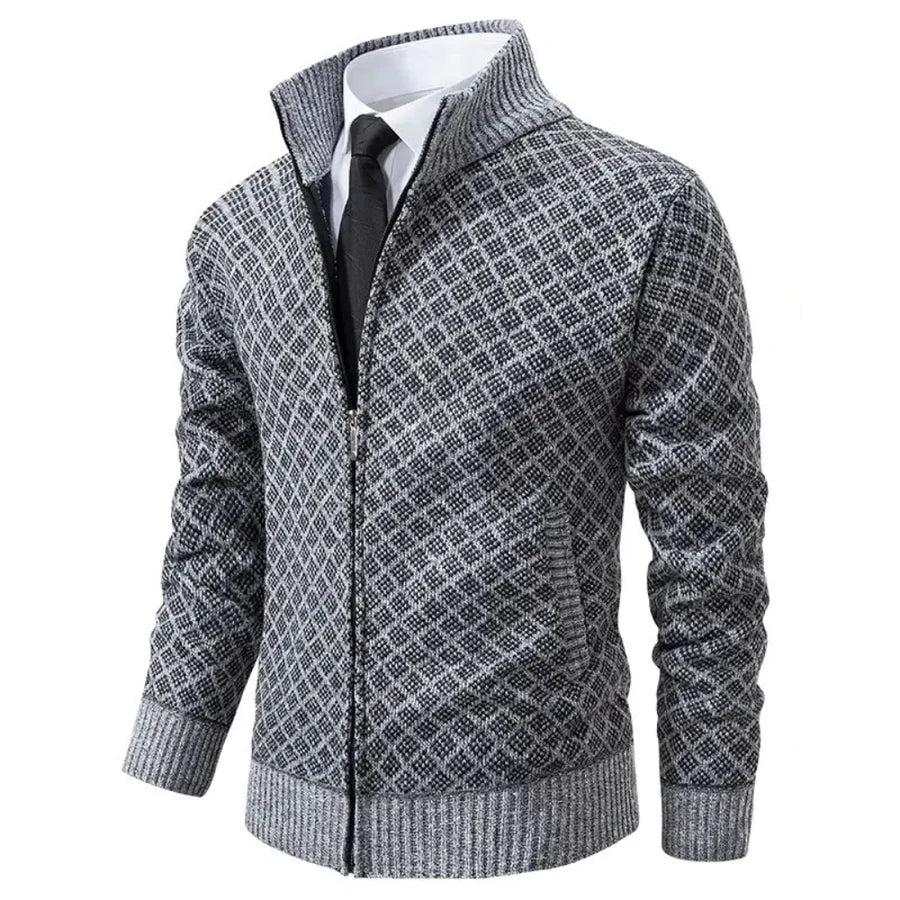 Alaric | Cardigan con zip