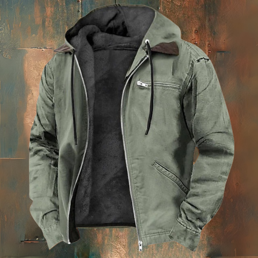 LUCAS - GIACCA CON CAPPUCCIO ZIP