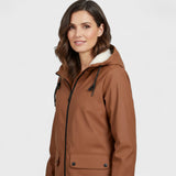 Astrid - Parka antipioggia foderato in pile