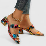 Katie | Tacchi di lusso ortopedici con gioco di colori