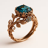 Bague en cristal vert naturel - Saldi fino all'80% su tutto