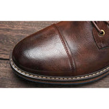Dawson - Stivali Oxford in Pelle Classici per Look Elegante