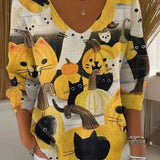 Minerva– Maglione con scollo a V
