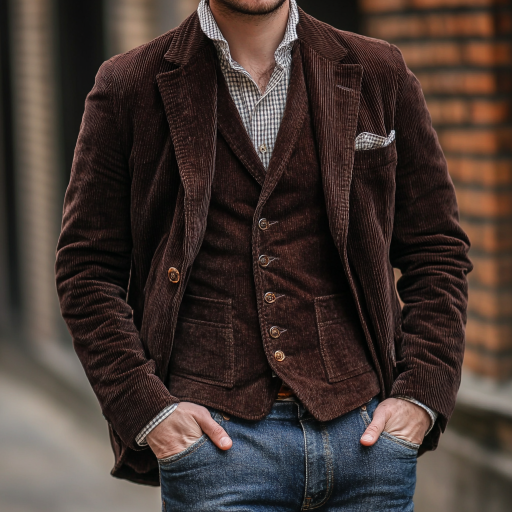 Patricio Set Blazer e Gilet Classici Eleganza senza Tempo