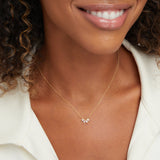 Collier Omelia Kristallblad - Ultima Occasione Con Sconti